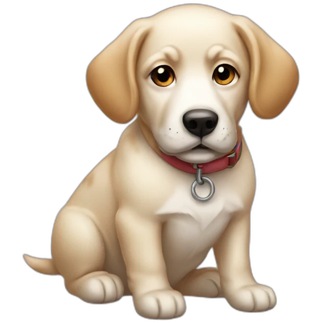 vanilla dog emoji