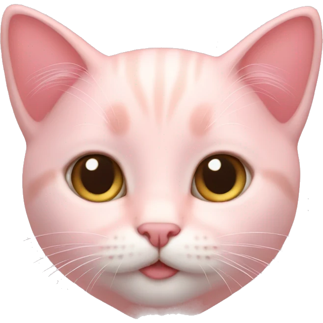 Light pink kitten emoji