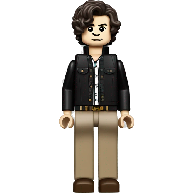 HARRY STYLES lego full body emoji