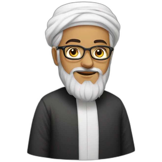 Islamic scholar emoji