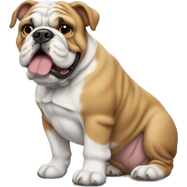 english bulldog  emoji