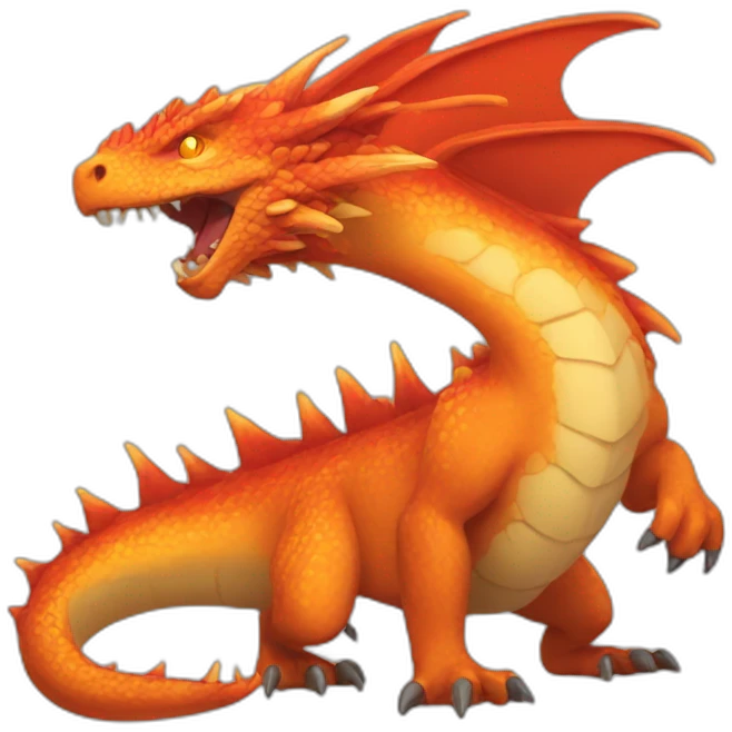 Dracaufeu emoji