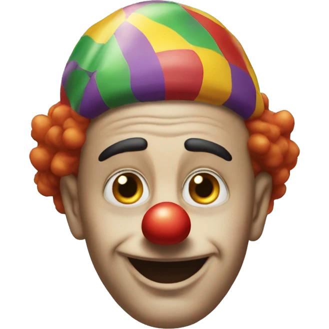 clown stupid emoji