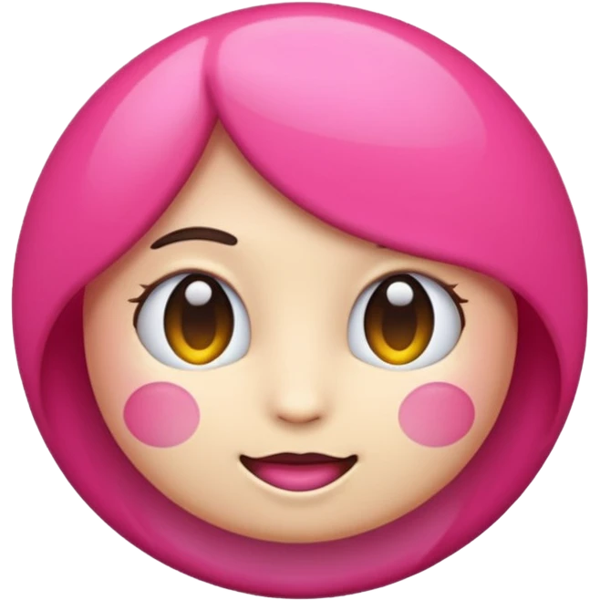 Emoji rosa emoji