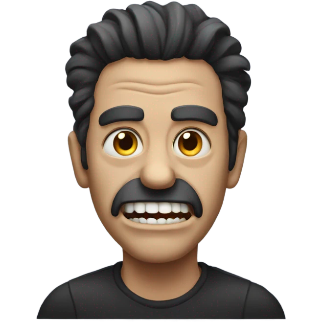 Scary dude emoji