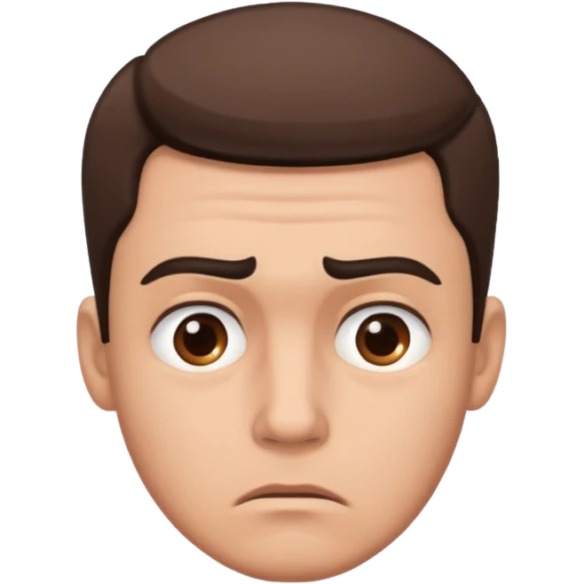 Overwhelmed man emoji