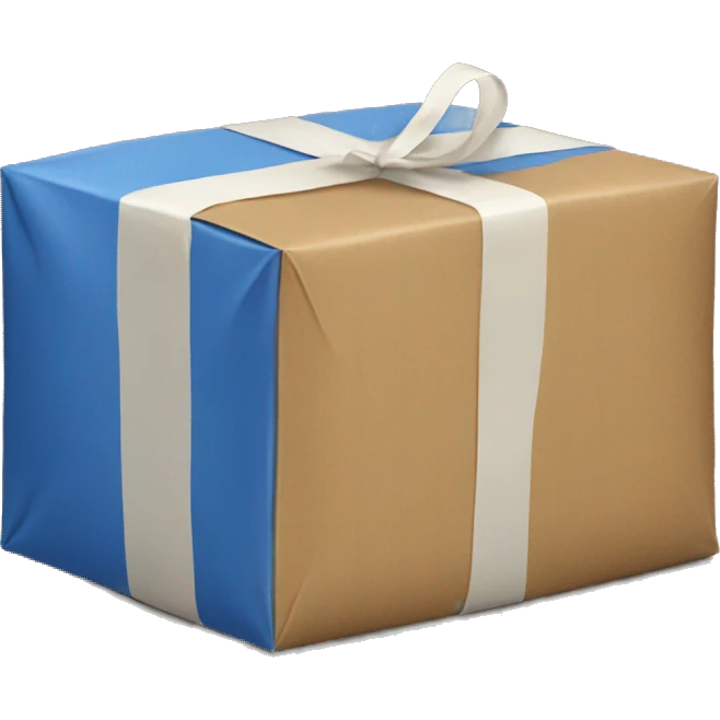 blue packages emoji