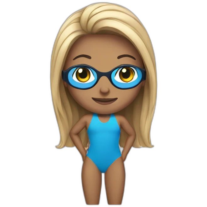 Trans swimmer emoji