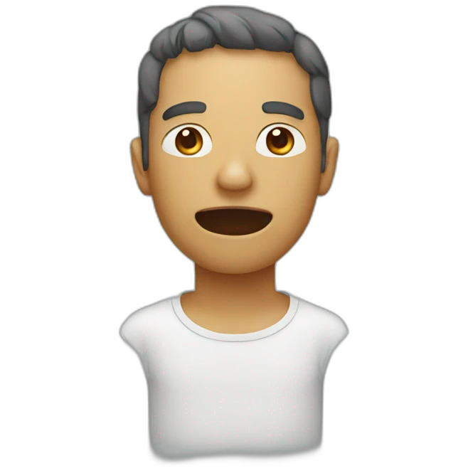 Dehydrated emoji