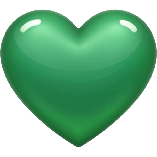 green heart  emoji