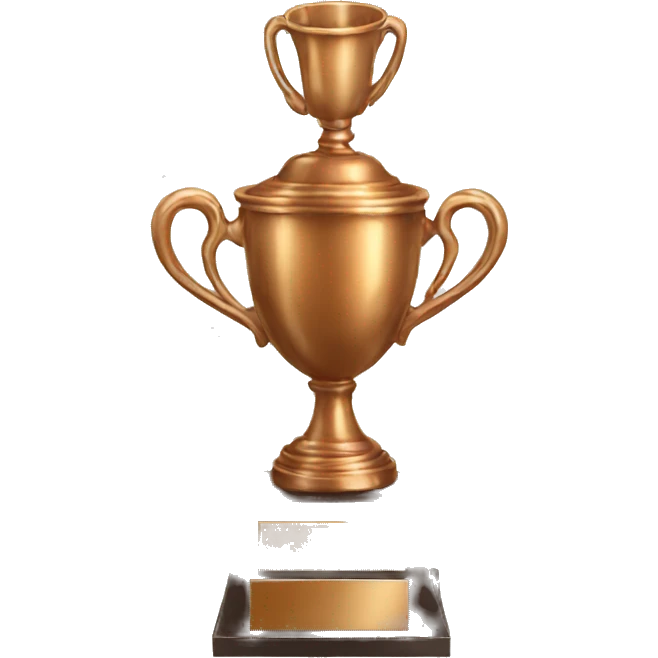 bronze trophy emoji