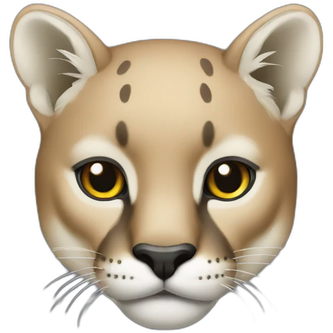 puma head emoji
