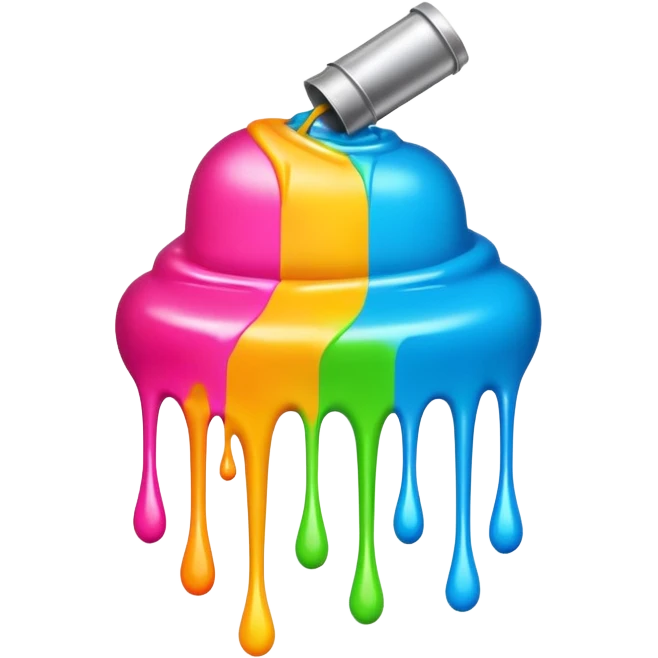 Spray paint emoji