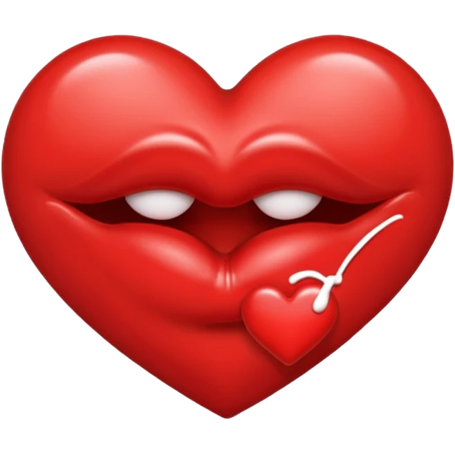 Stampo del bacio emoji