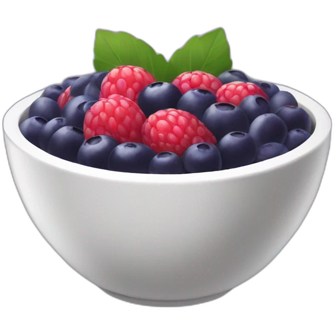 Açaí 画像転載禁止 ♡ açai bowl emoji | AI Emoji Generator