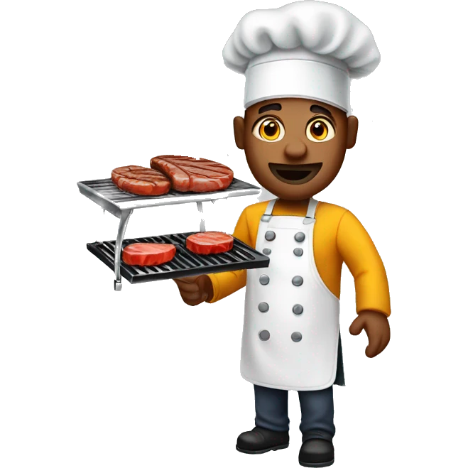 Grill master chef emoji