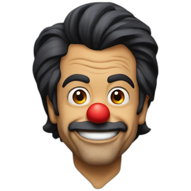 Eugenio Derbez payaso emoji