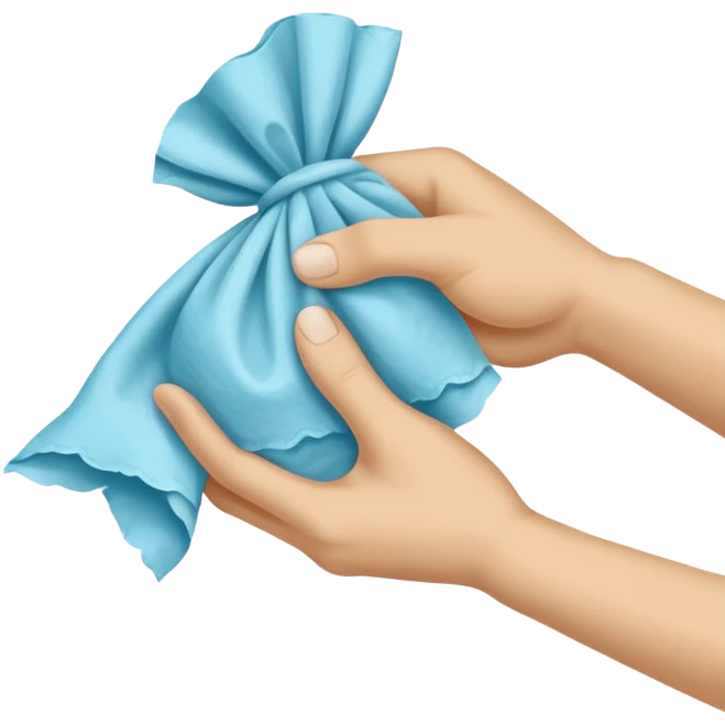 wiping tissue emoji