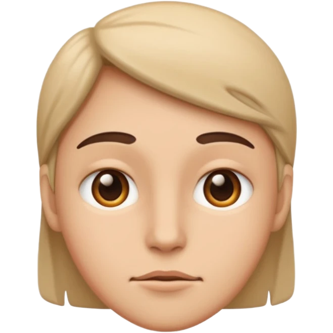 a simple face emoji