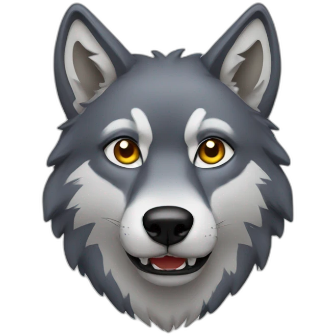 Wolf emoji