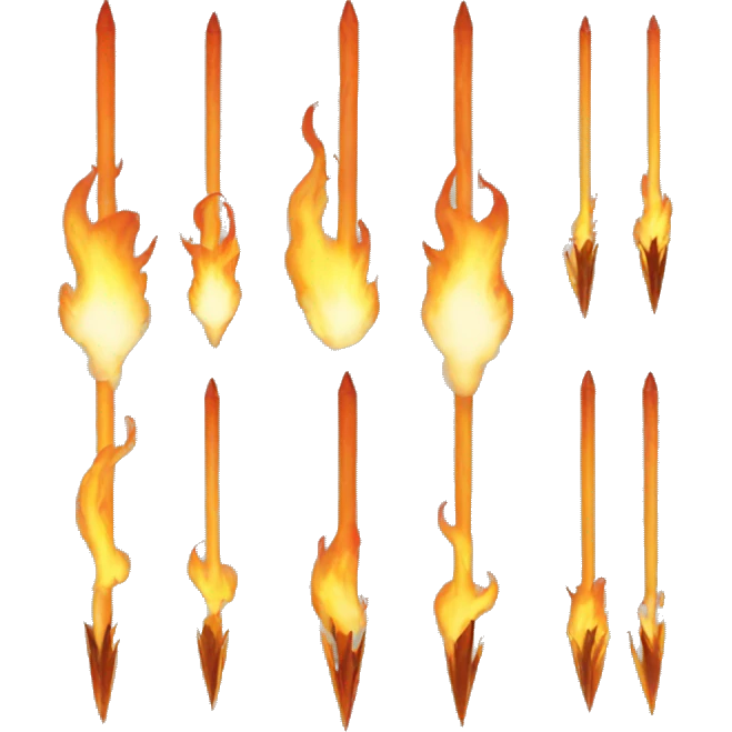 Lance flammes  emoji