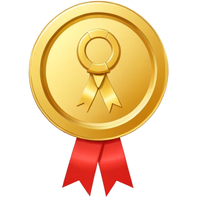 Медаль за 1 место emoji