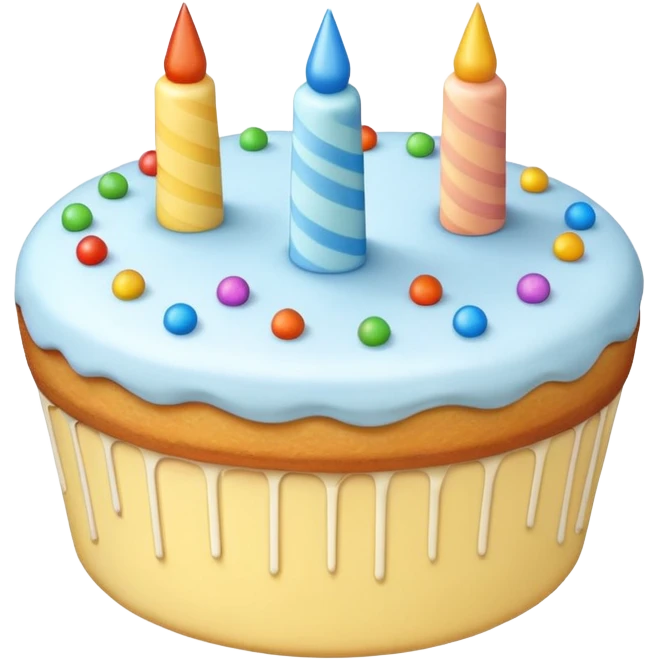 Pixie cake emoji