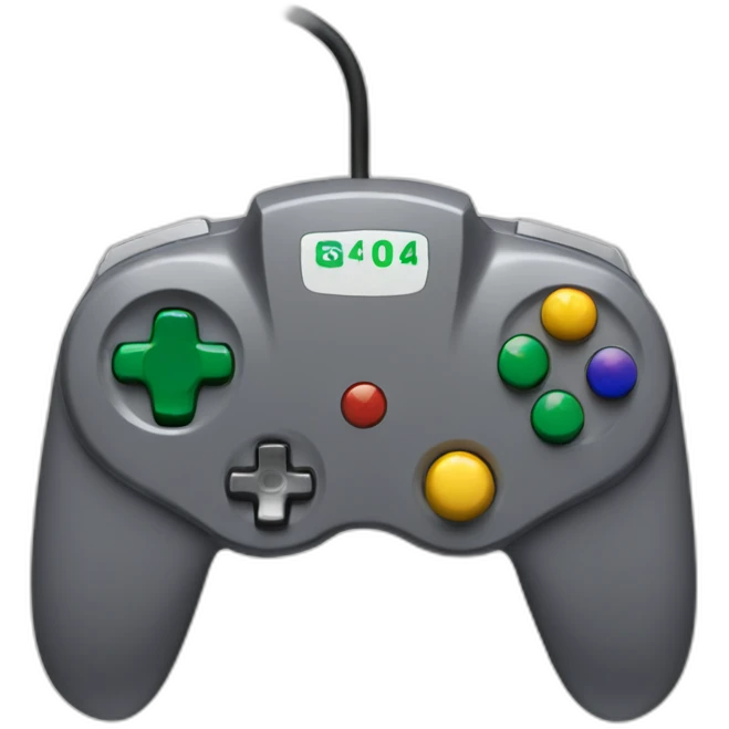 N64 controller emoji