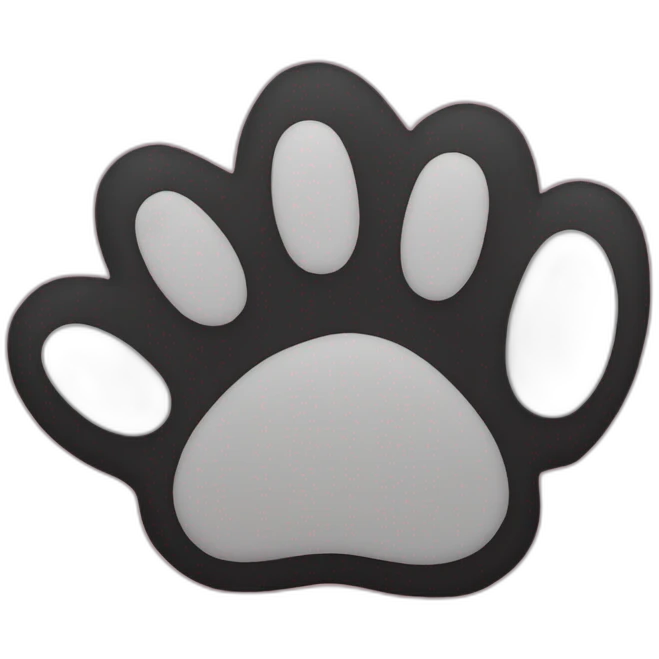 Fursuit paws emoji