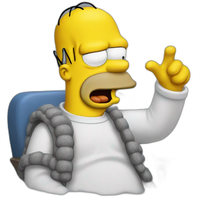 Homer simpson emoji