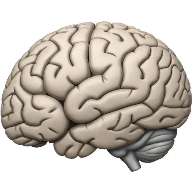 flexible brain emoji