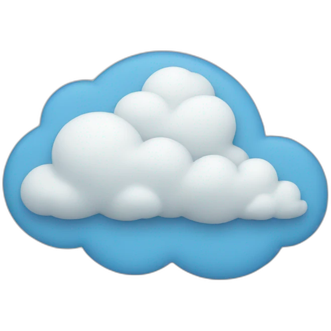 cloud emoji