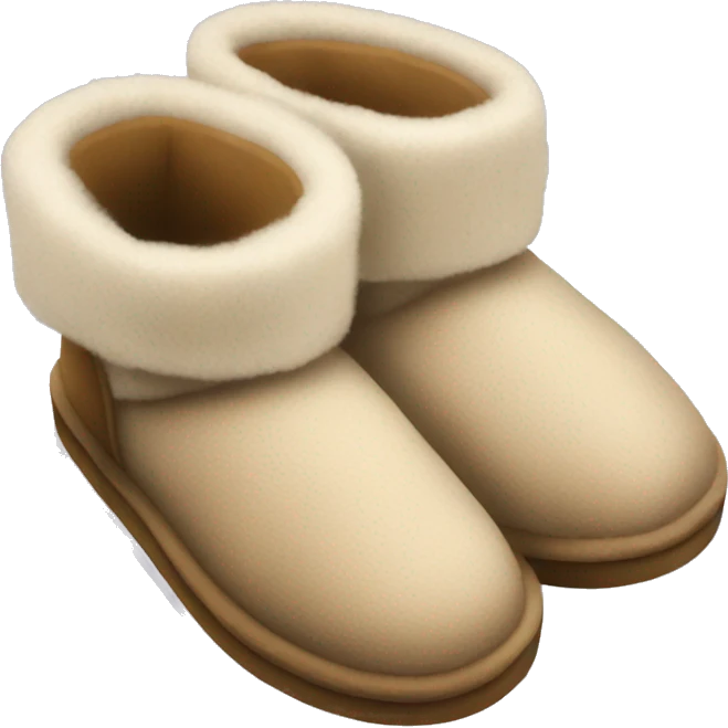 UGG slippers  emoji