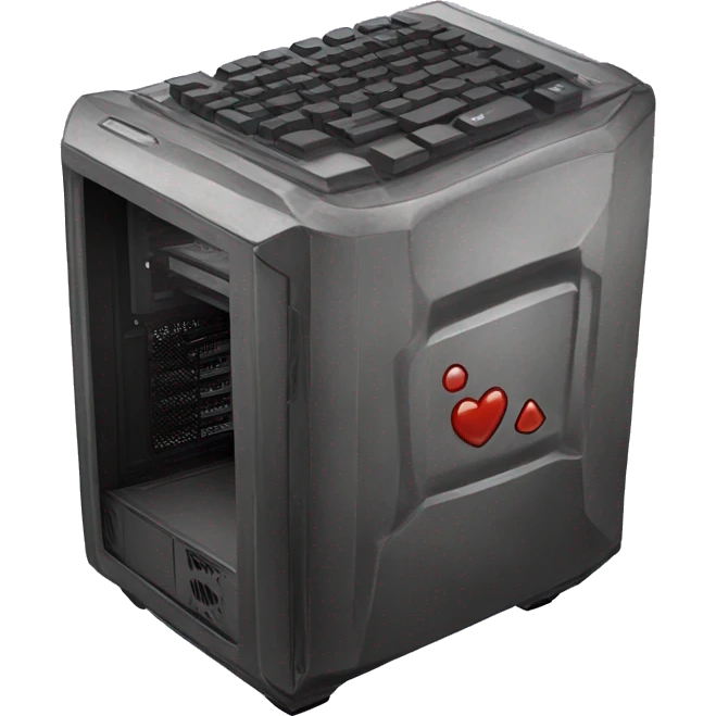 Gaming pc case emoji