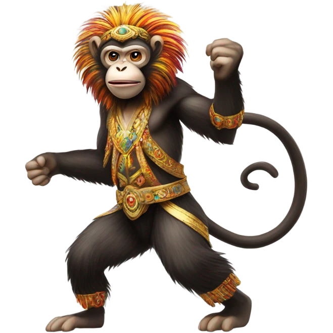 Monkey king emoji