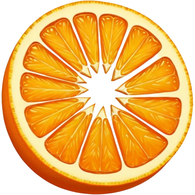 orange cut emoji