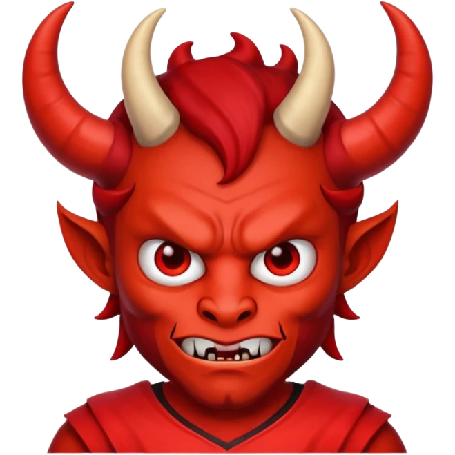 devil with jersey emoji
