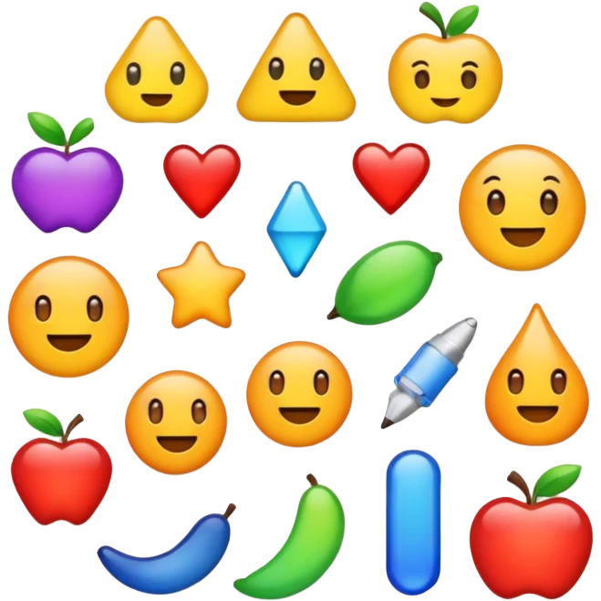 Stickers aesthetics emoji