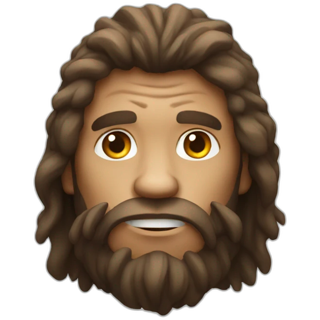 cave man emoji