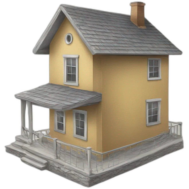 house sketch design emoji