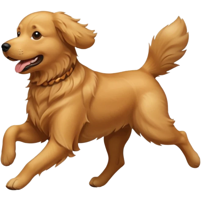 dog running emoji
