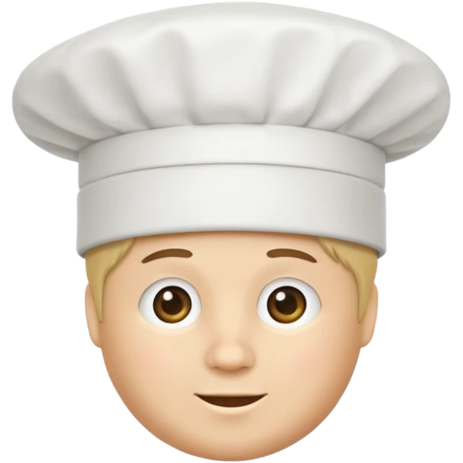 Only Chef hat emoji