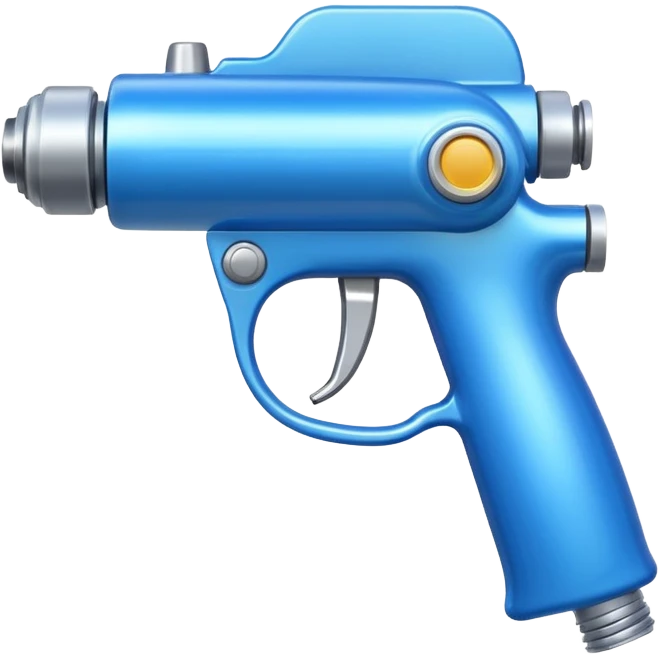 Blue Spray Gun emoji