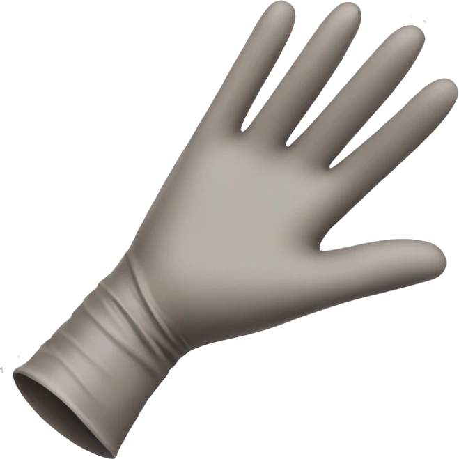 Latex gloves elegant emoji