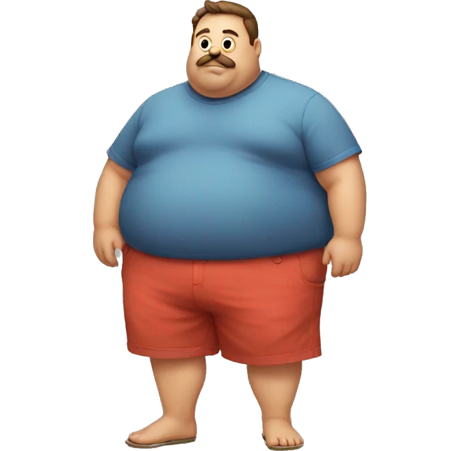Fat emoji