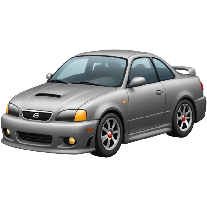 Car drifting emoji