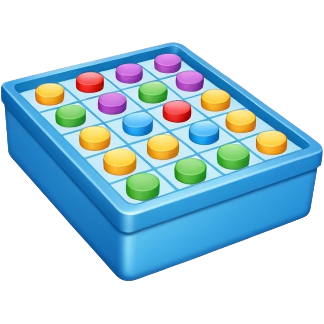 Create a blank lottery coupon clean and colorful emoji
