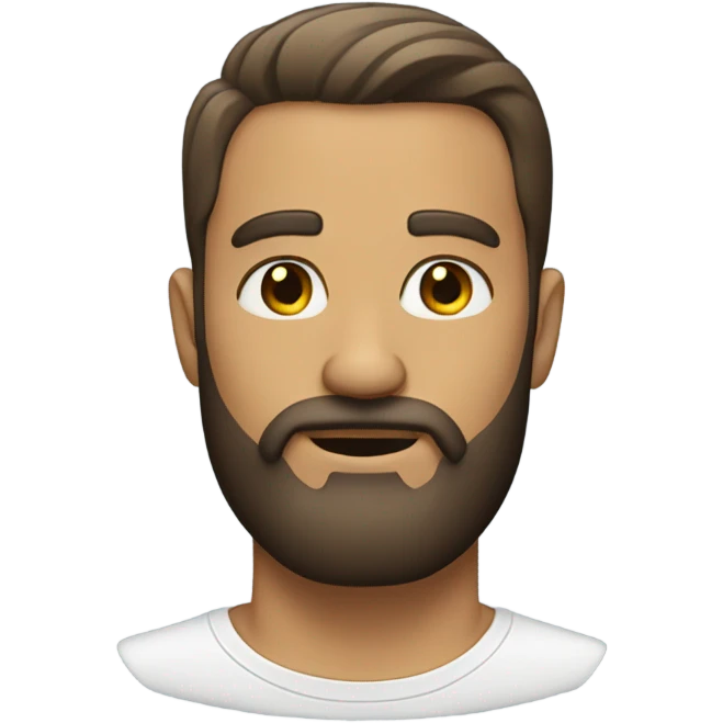 Man with beard  emoji