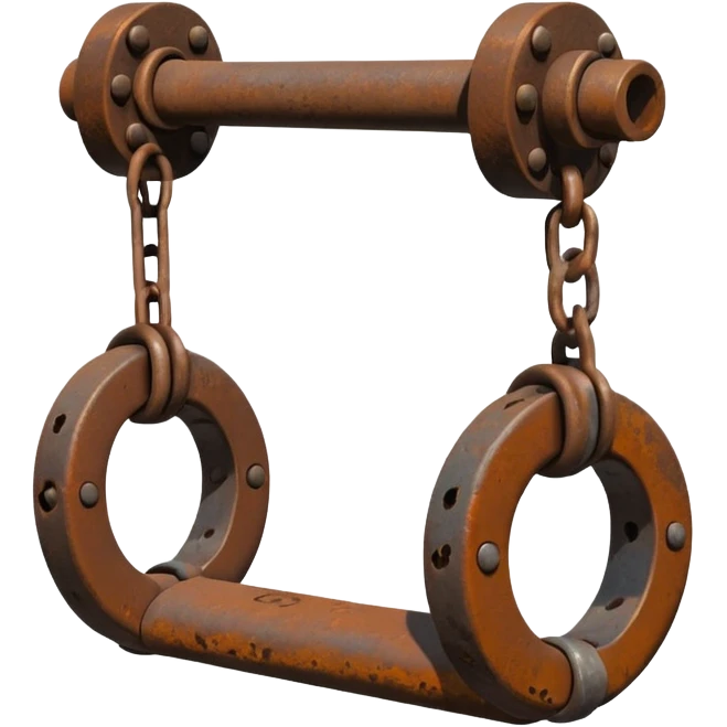 ankle shackle emoji