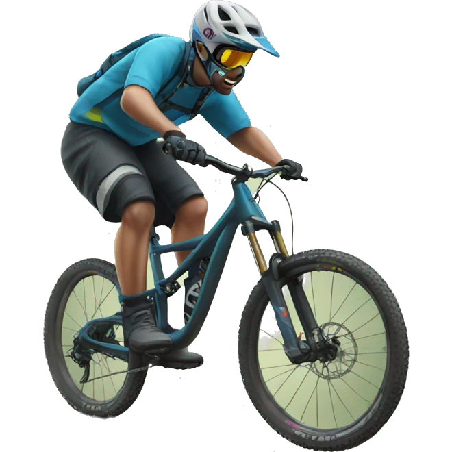 Mtb downhil emoji